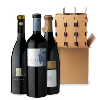  ComprarLivius Red Wines 3 bottle box