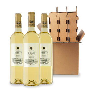  ComprarMileto White 3 bottle box