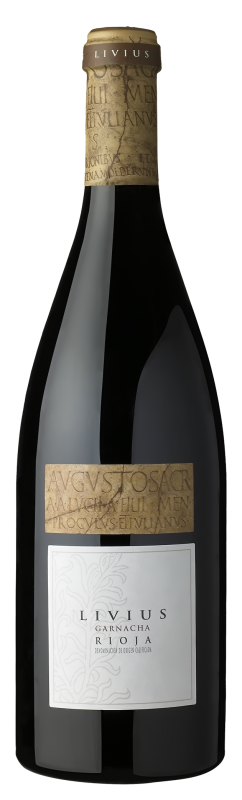 Botella de Livius Garnacha